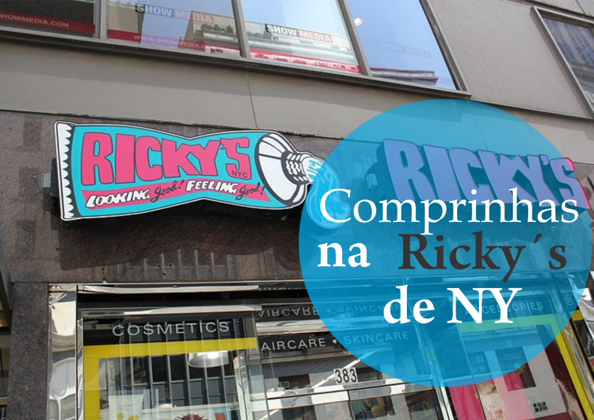 Minhas comprinhas na loja Ricky´s