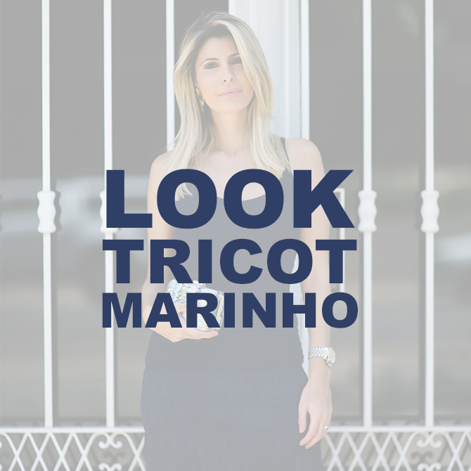 Look Tricot Marinho