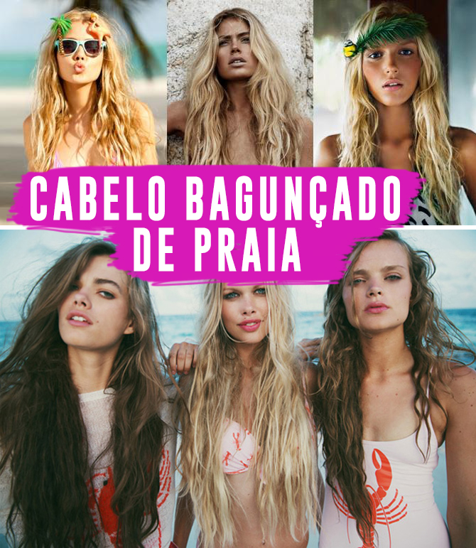 Vídeo: Cabelo bagunçadinho com feito praia!