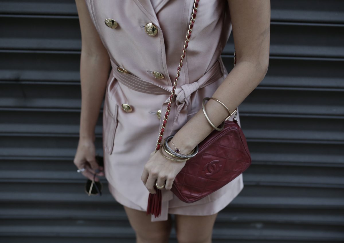 Look: Rosa Metalizado!