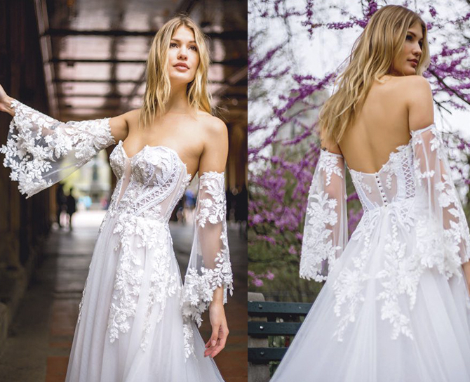 Vestidos de Noiva Pallas Couture para 2018 – Noivas modernas