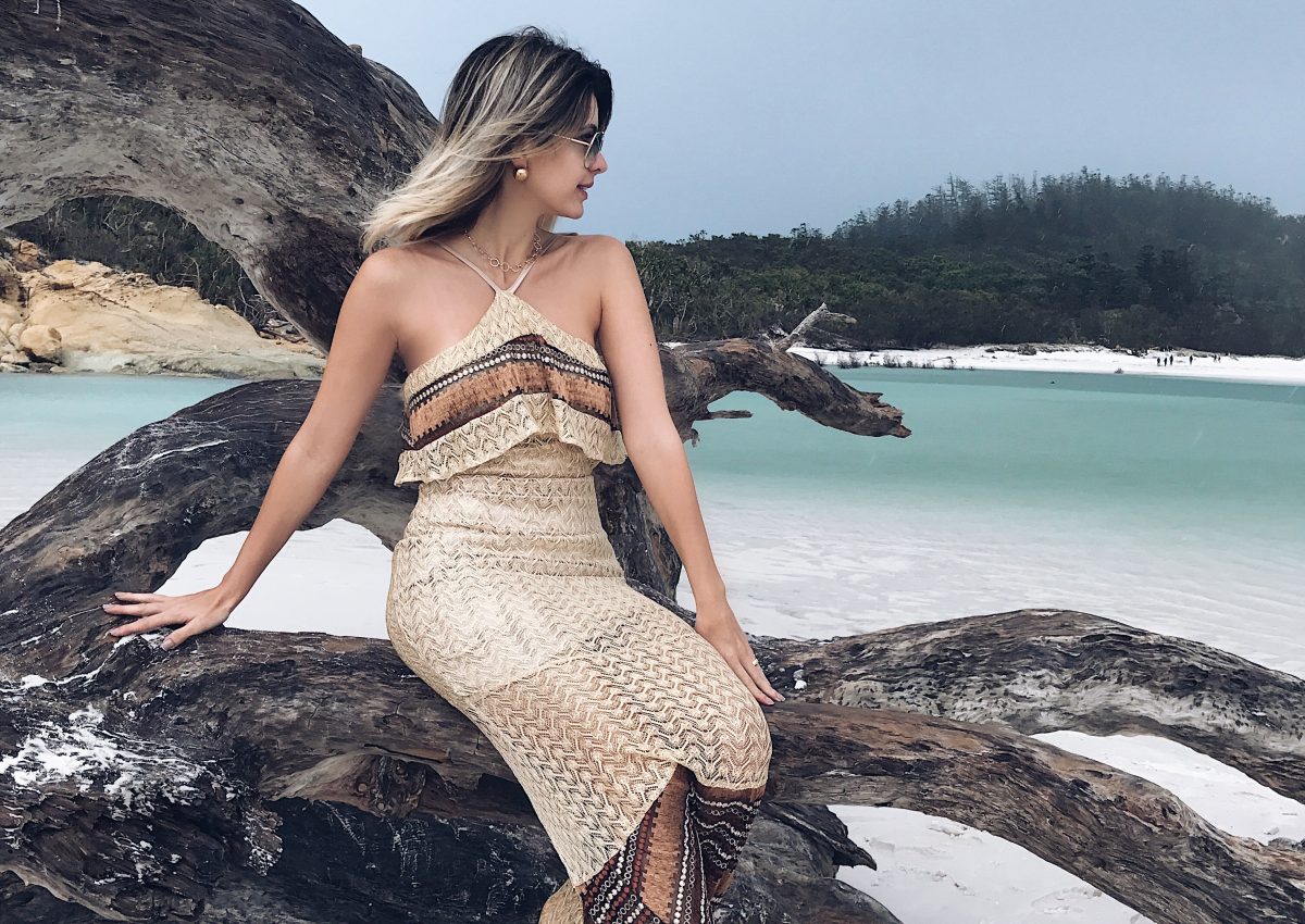 Look – Vestido Longo Praia